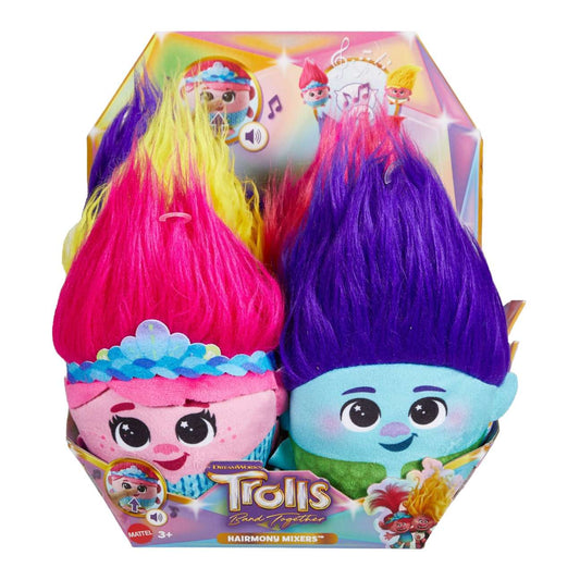 Trolls 3 HAIRMONY MIXERS™ Plush Assortment