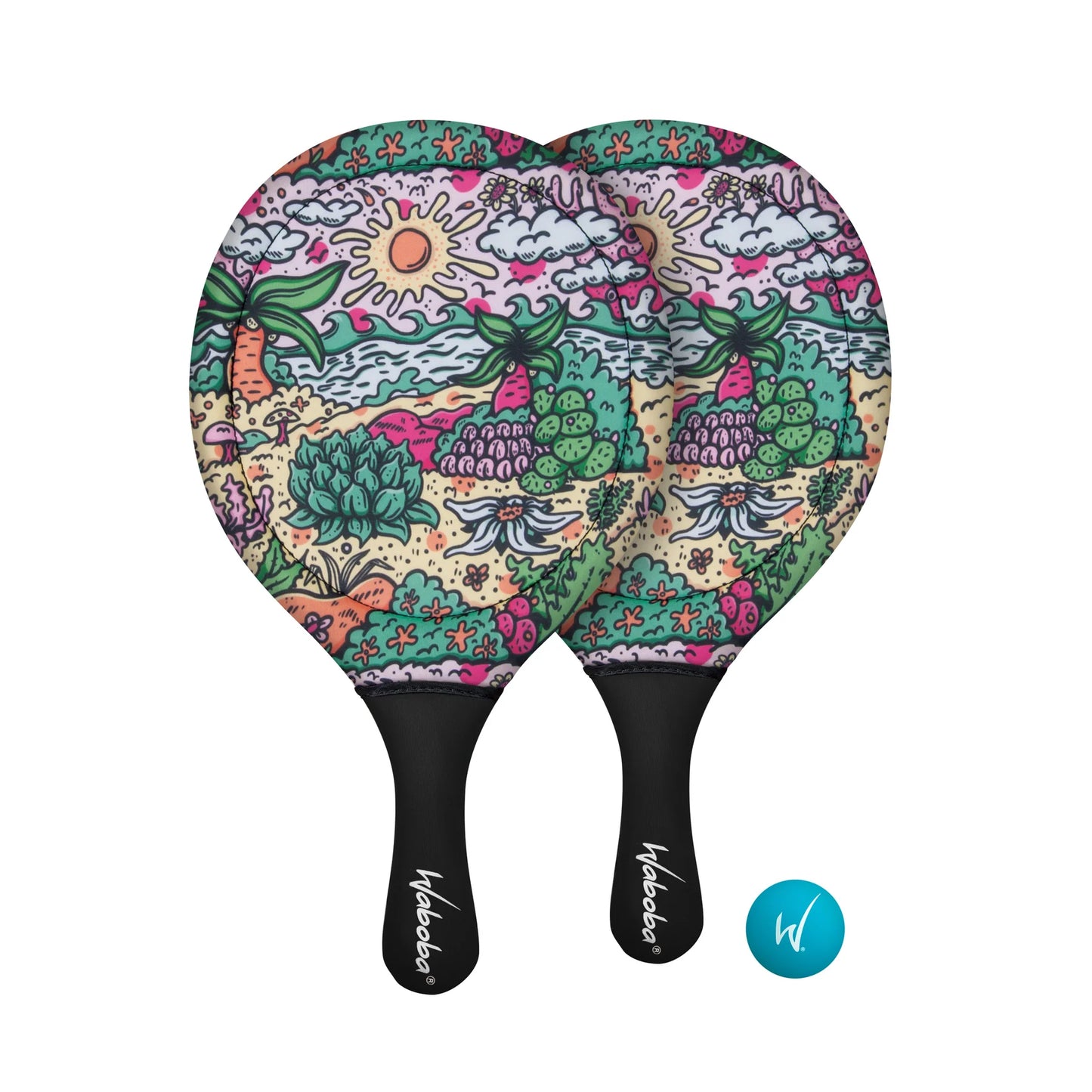 Waboba Beach Paddle Ball Set