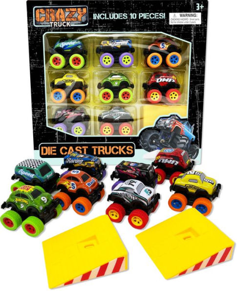 Die Cast Pull-Back Truck Set