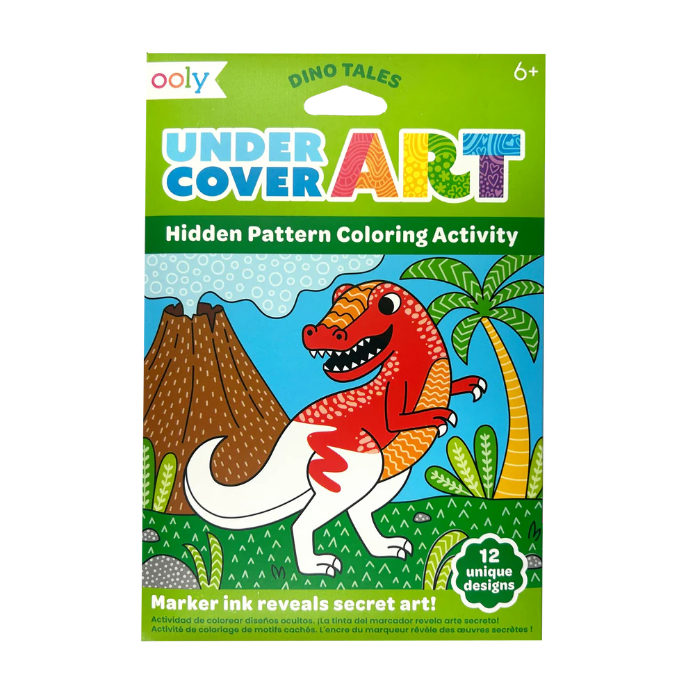 Undercover Art Cards: Dino Tales