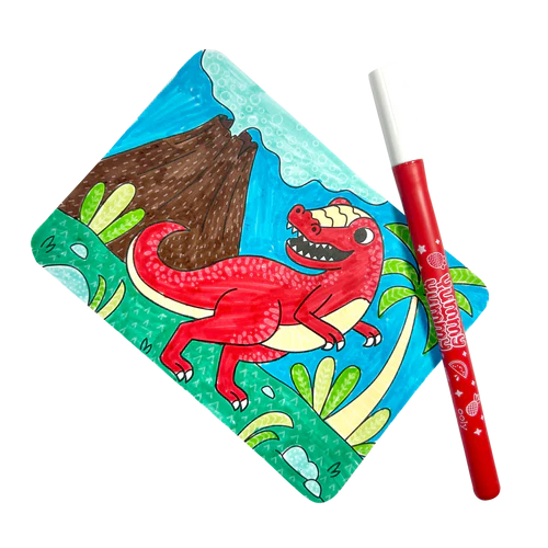 Undercover Art Cards: Dino Tales