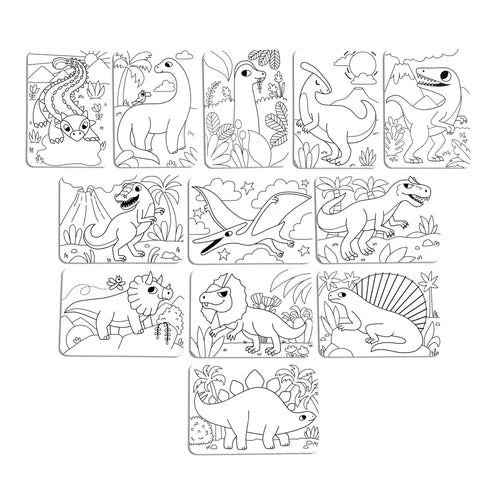 Undercover Art Cards: Dino Tales