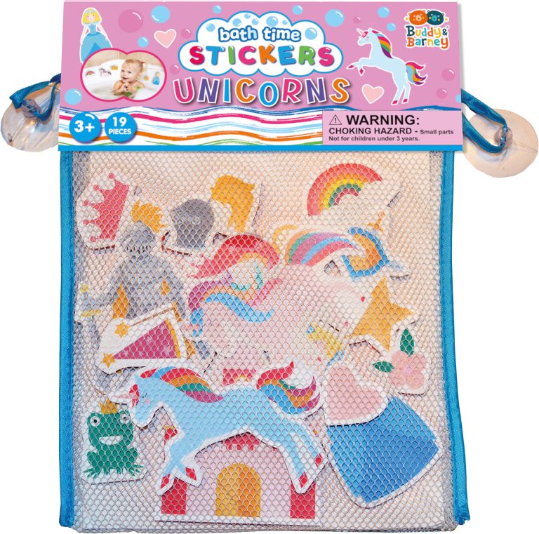 Bath Stickers: Unicorn Fantasy