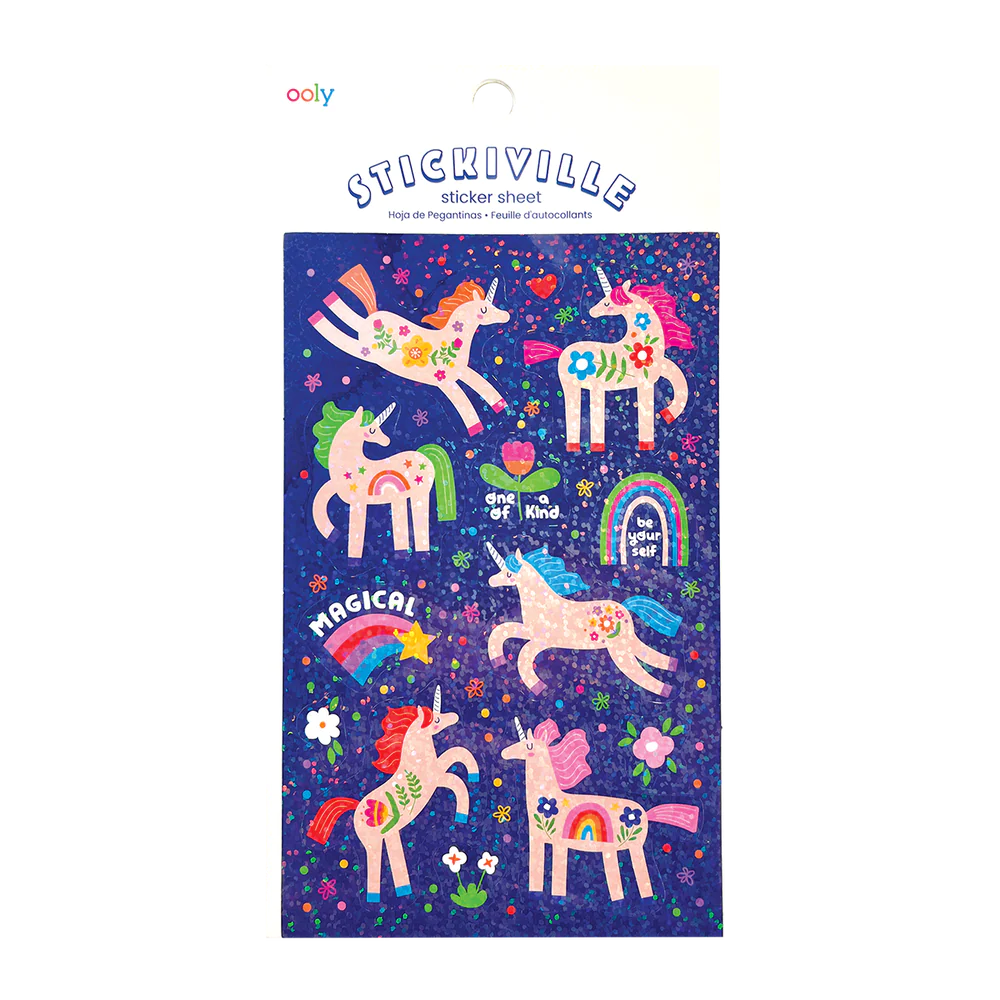 Stickiville Magical Unicorns Stickers