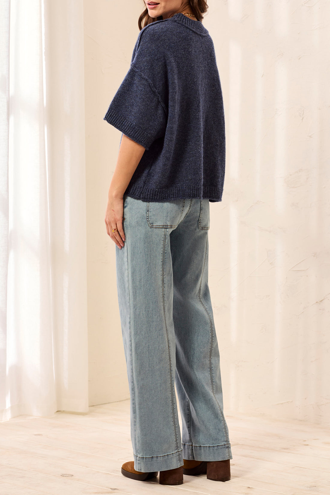 Nightfall Lofty Elbow Sleeve Sweater