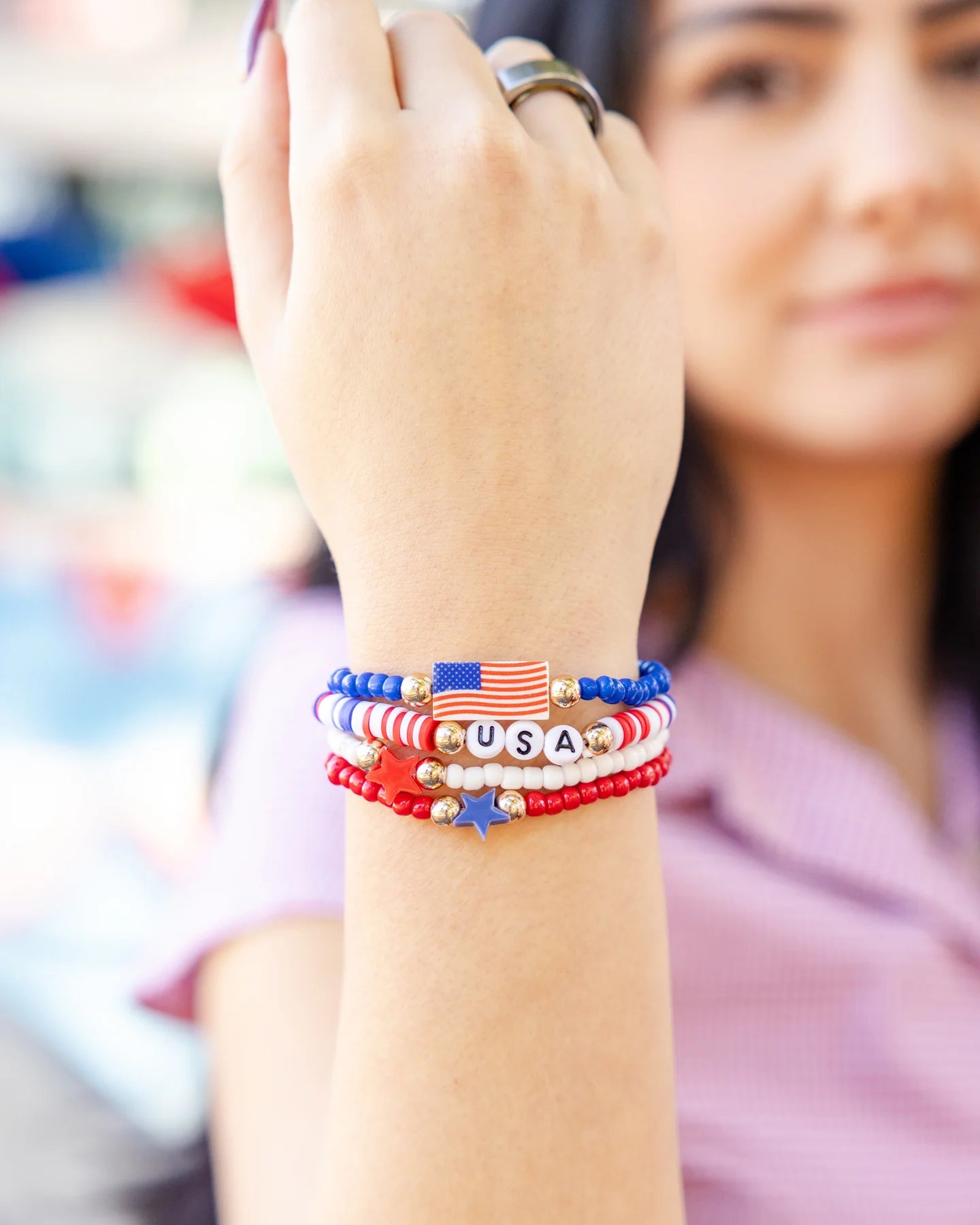 Patriotic Bracelet (Single Bracelet)
