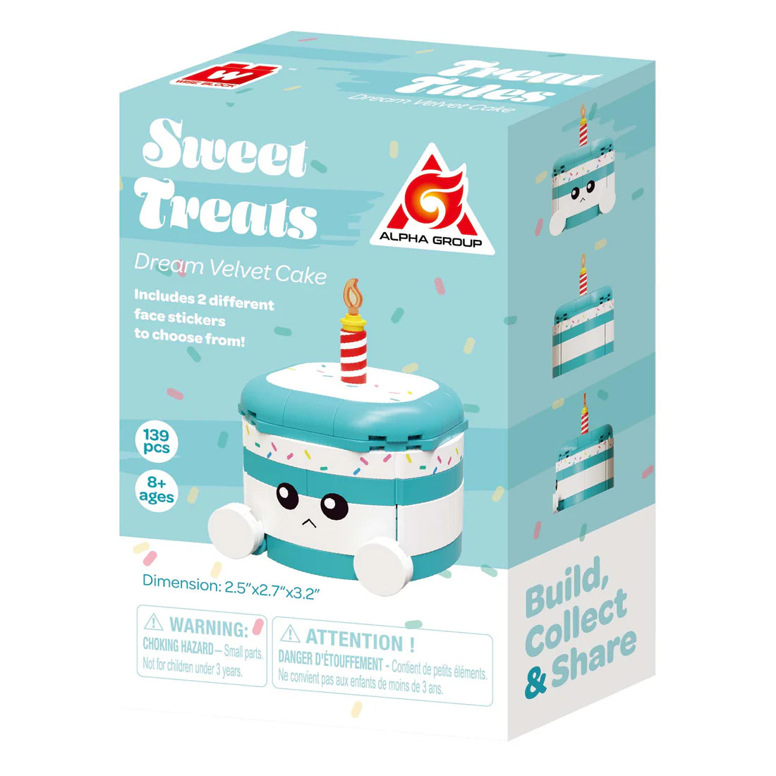 Dream Velvet Cake Building Set