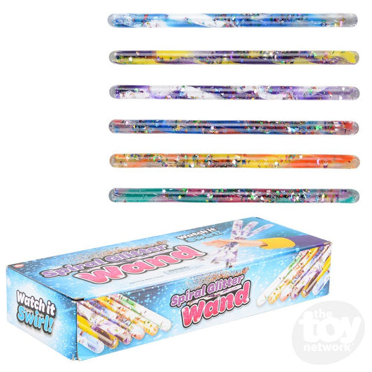 Jumbo Spiral Glitter Wand
