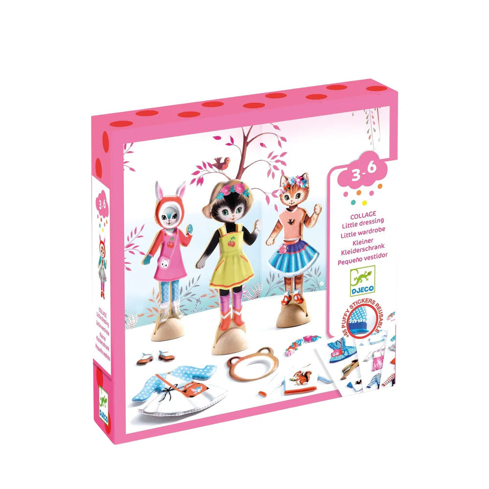 Little Wardrobe Collage Craft Kit