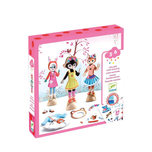 Little Wardrobe Collage Craft Kit