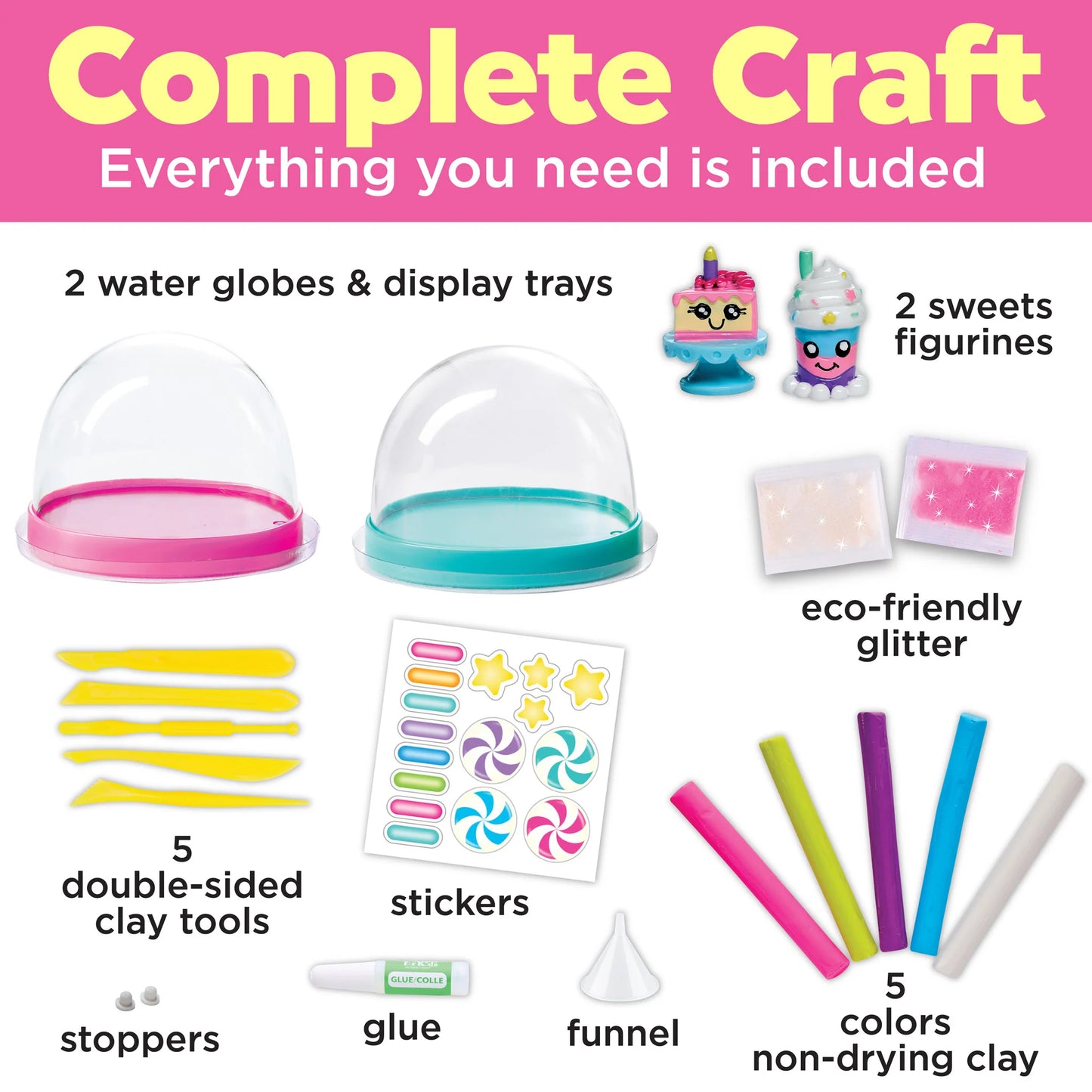 Make Your Own Water Globes - Sweets