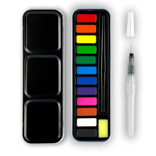 Watercolor Travel Tin