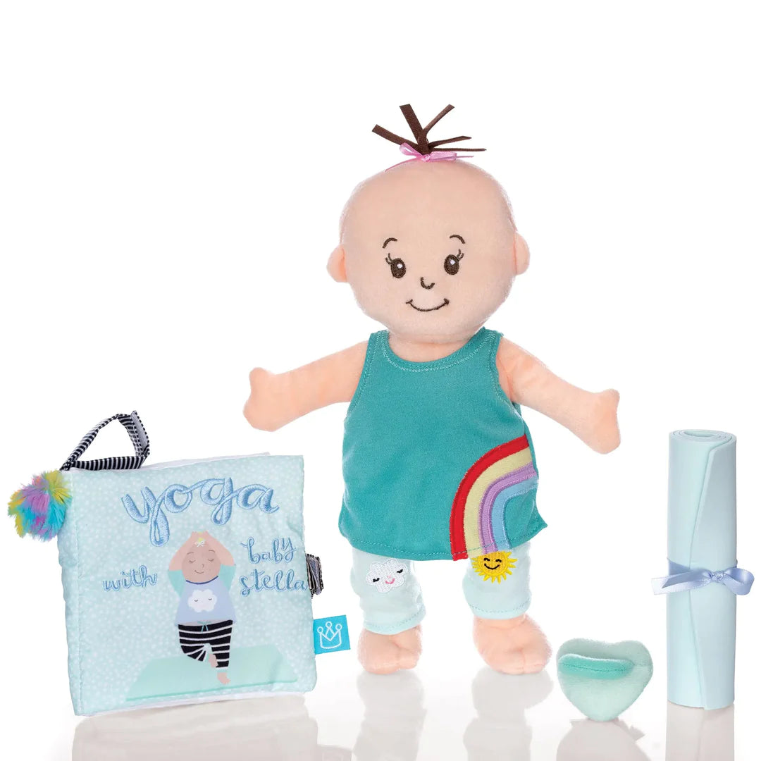Wee Baby Stella Doll with Yoga Set