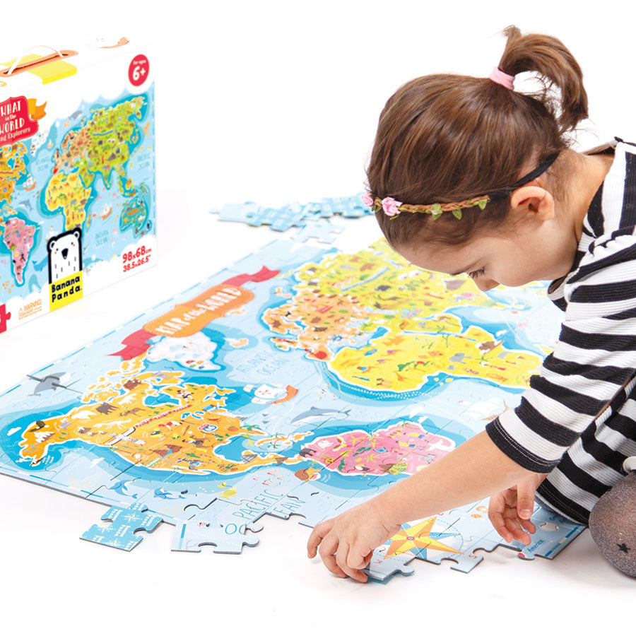 What in the World - Young Explorer Jumbo Puzzle