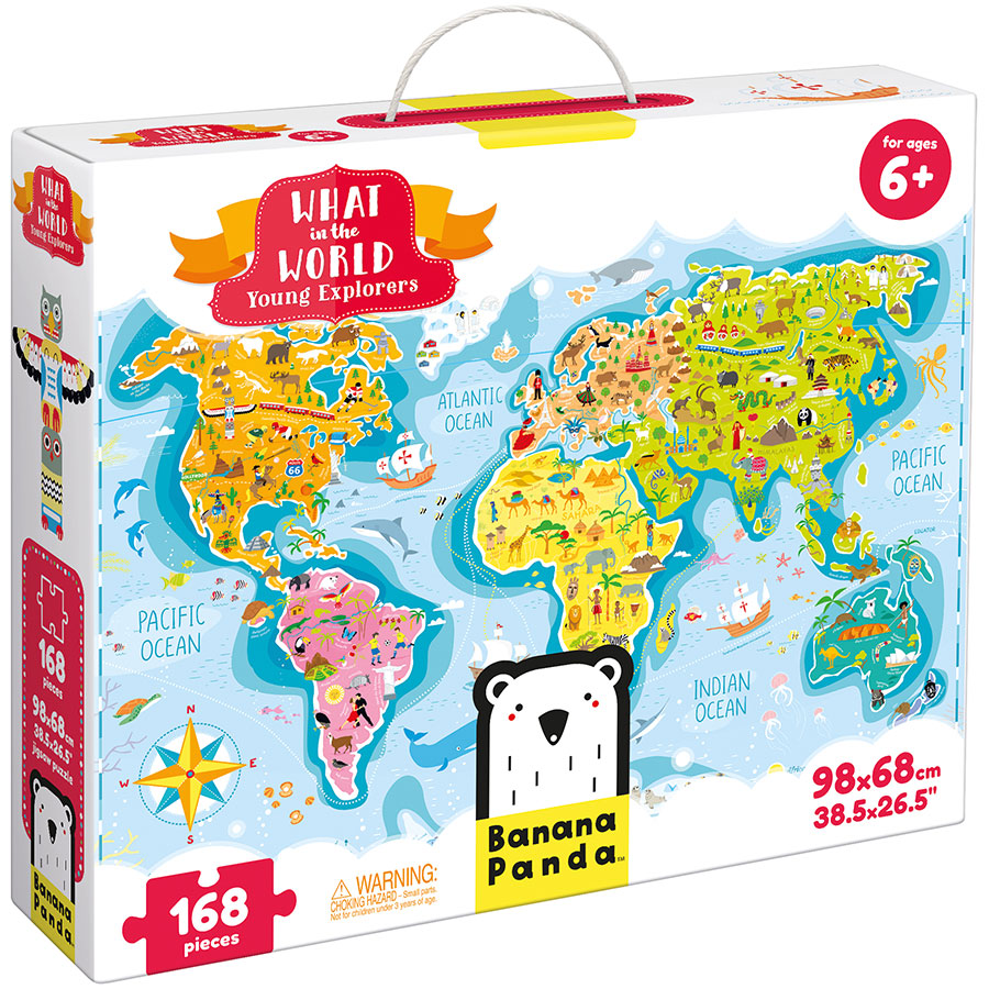 What in the World - Young Explorer Jumbo Puzzle