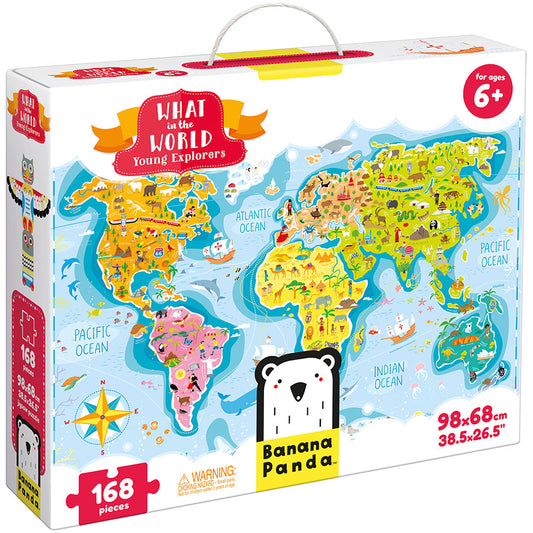 What in the World - Young Explorer Jumbo Puzzle