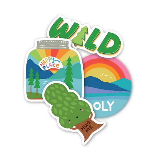 Stickiville Wild Outdoors Vinyl Stickers