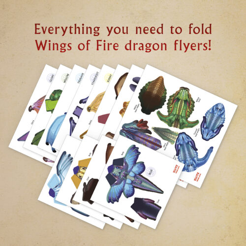 Wings of Fire Folded Flyers