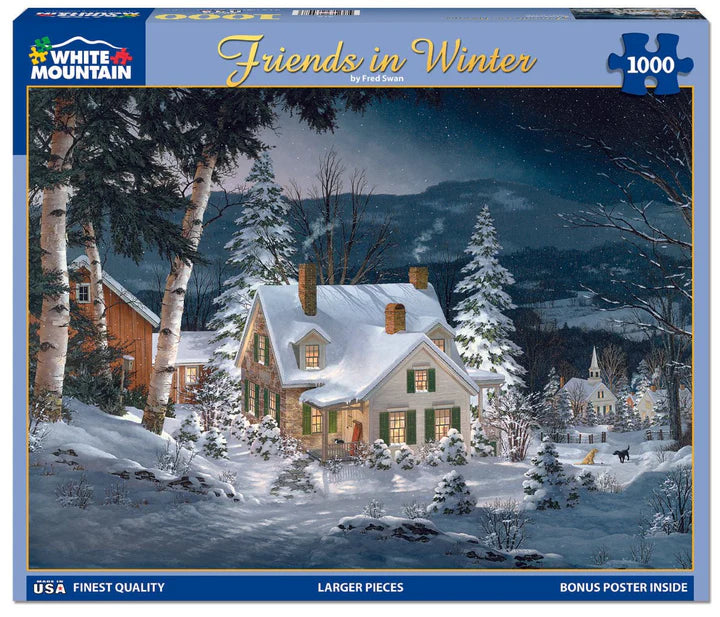 Friends In Winter Puzzle 1000pc