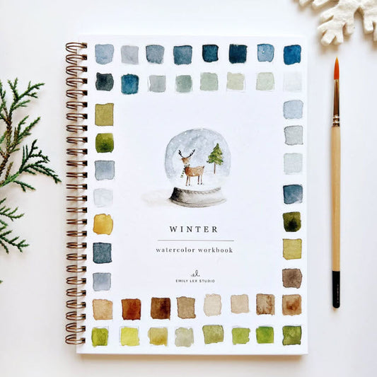 Winter Watercolor Workbook