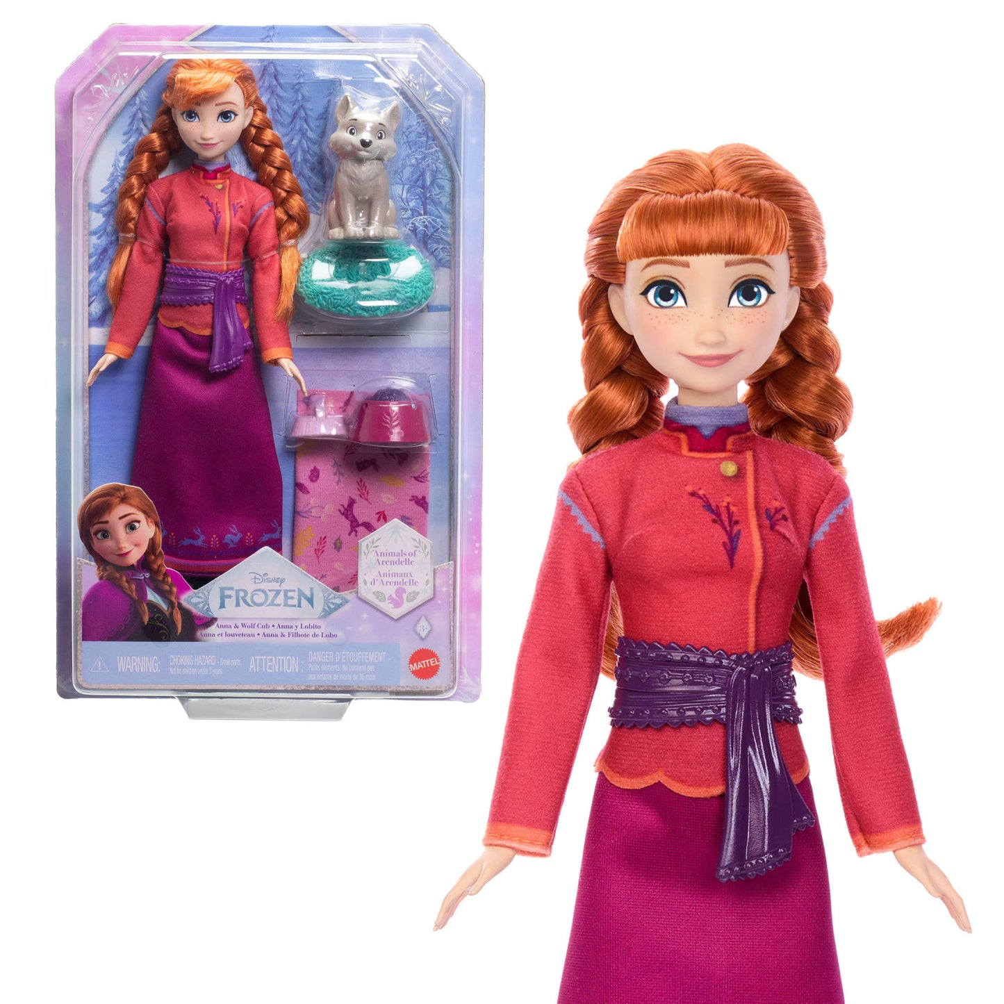 Anna & Wolf Cub Set