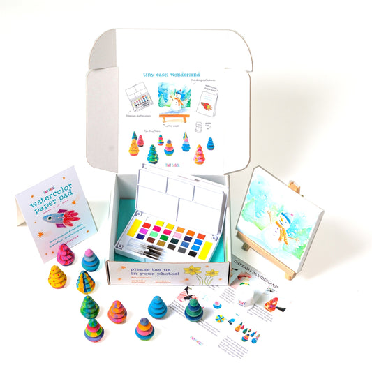 Tiny Easel Wonderland Kit