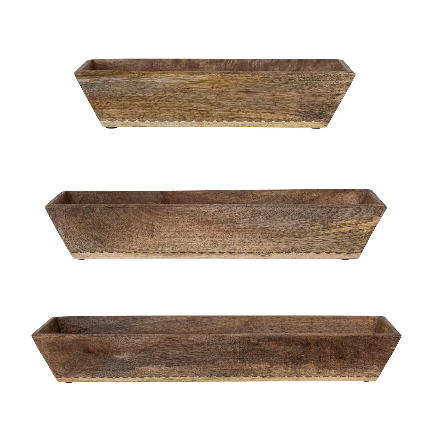 Mango Wood Trug