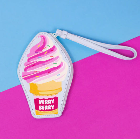 Novelty Wristlet - Strawberry Ice Cream