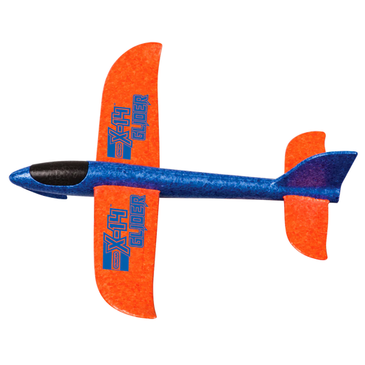 X-14 Glider with hand launcher