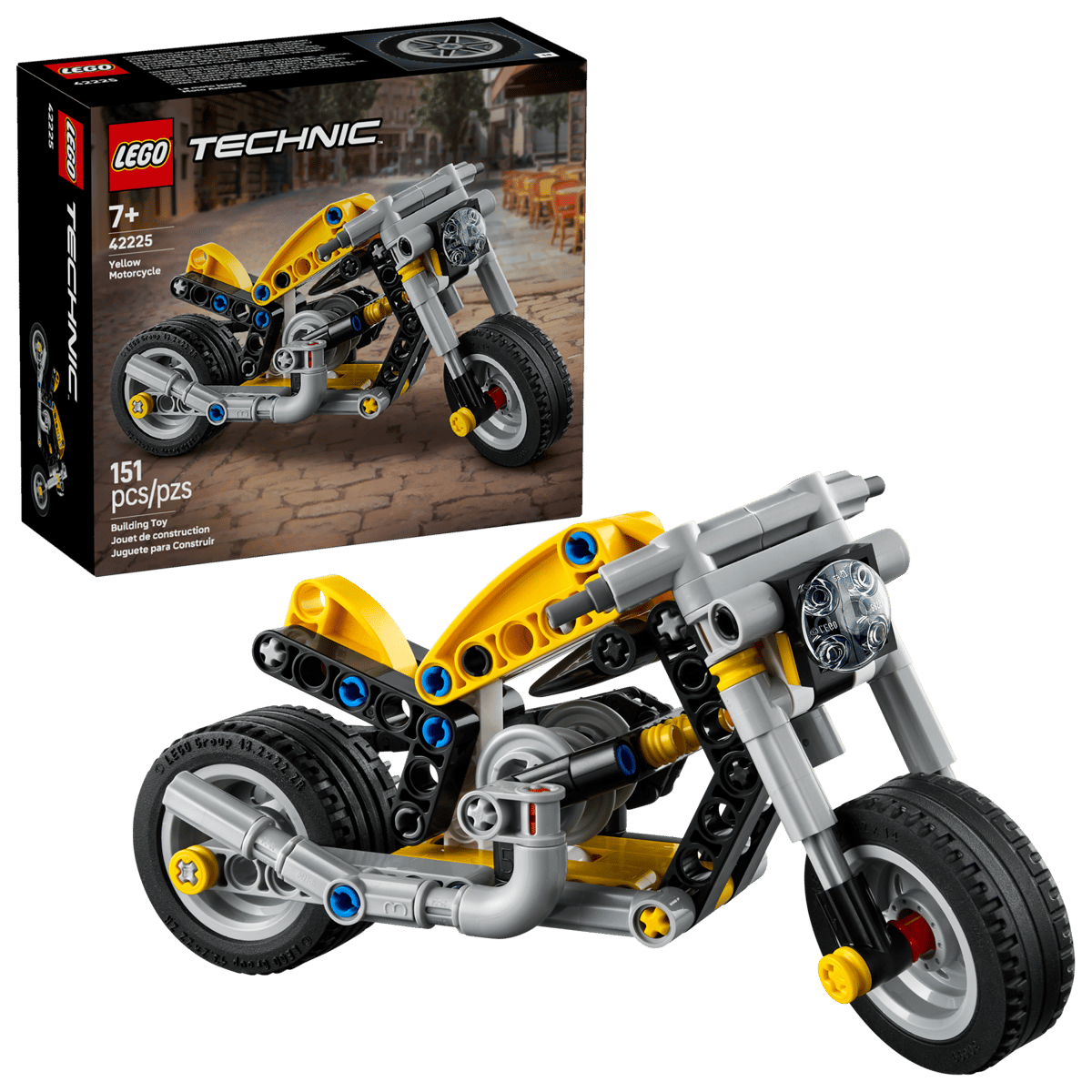 Yellow Motorcycle