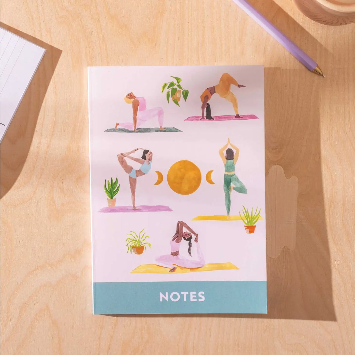 Yoga Poses Notebook