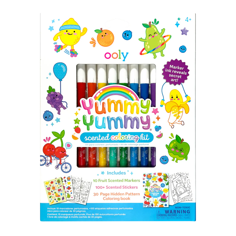 Yummy Yummy: Scented Coloring Kit