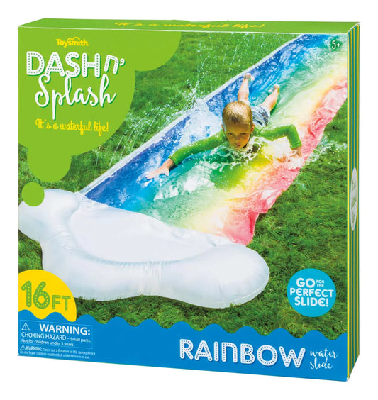 Dash N Splash Rainbow Slide