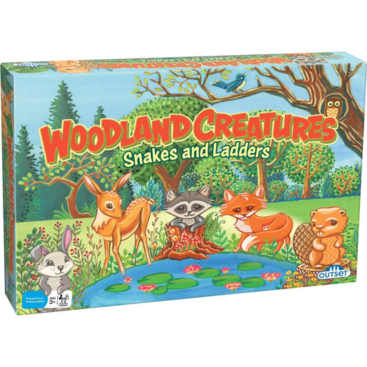 Woodland Creatures Snakes and Ladders