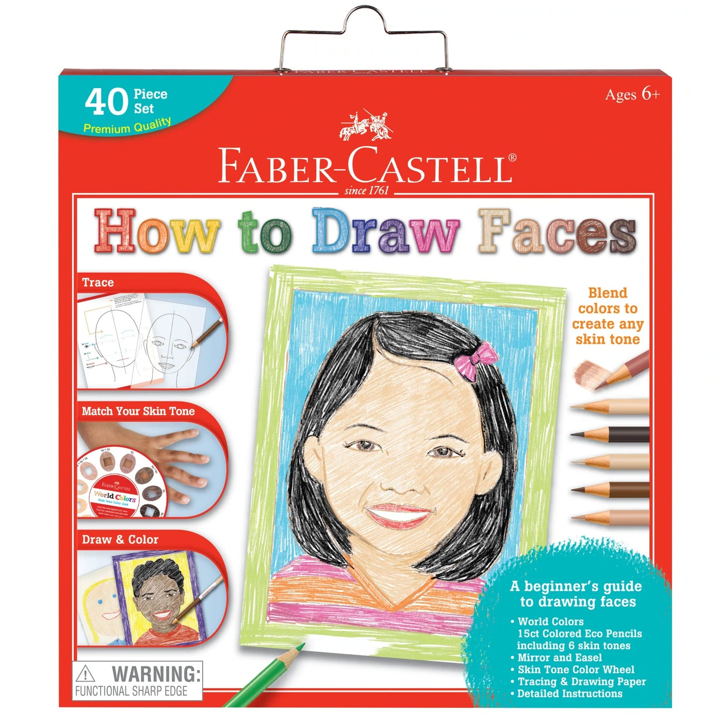 Faber-Castell World Colors- How to Draw Faces