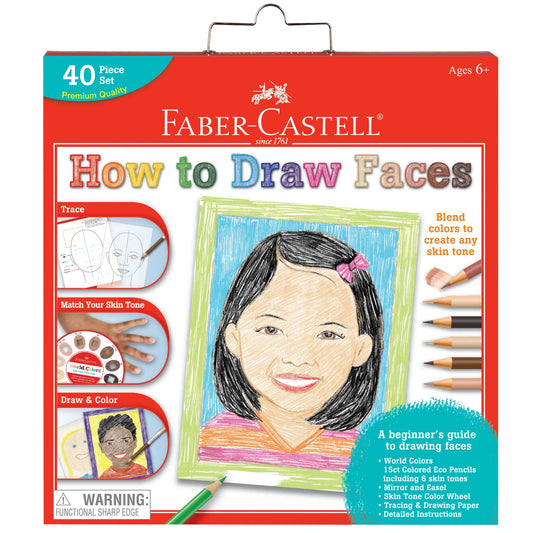 Faber-Castell World Colors- How to Draw Faces