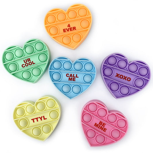 OMG POP FIDGETY MINI CONVERSATION HEARTS