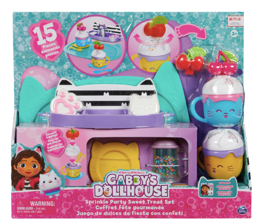 Gabby`s Dollhouse, Sprinkle Party Sweet Treat Set