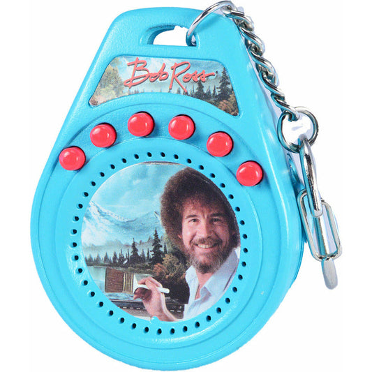 World's Coolest Bob Ross Talking Keychain