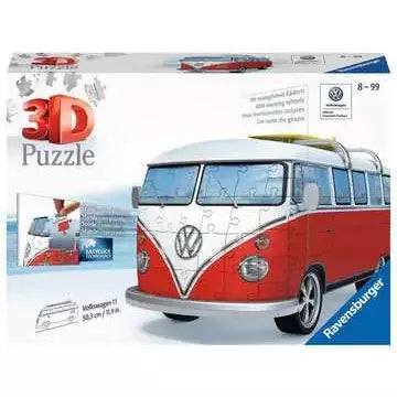 VW Bus T1 3D 162 pc Puzzle