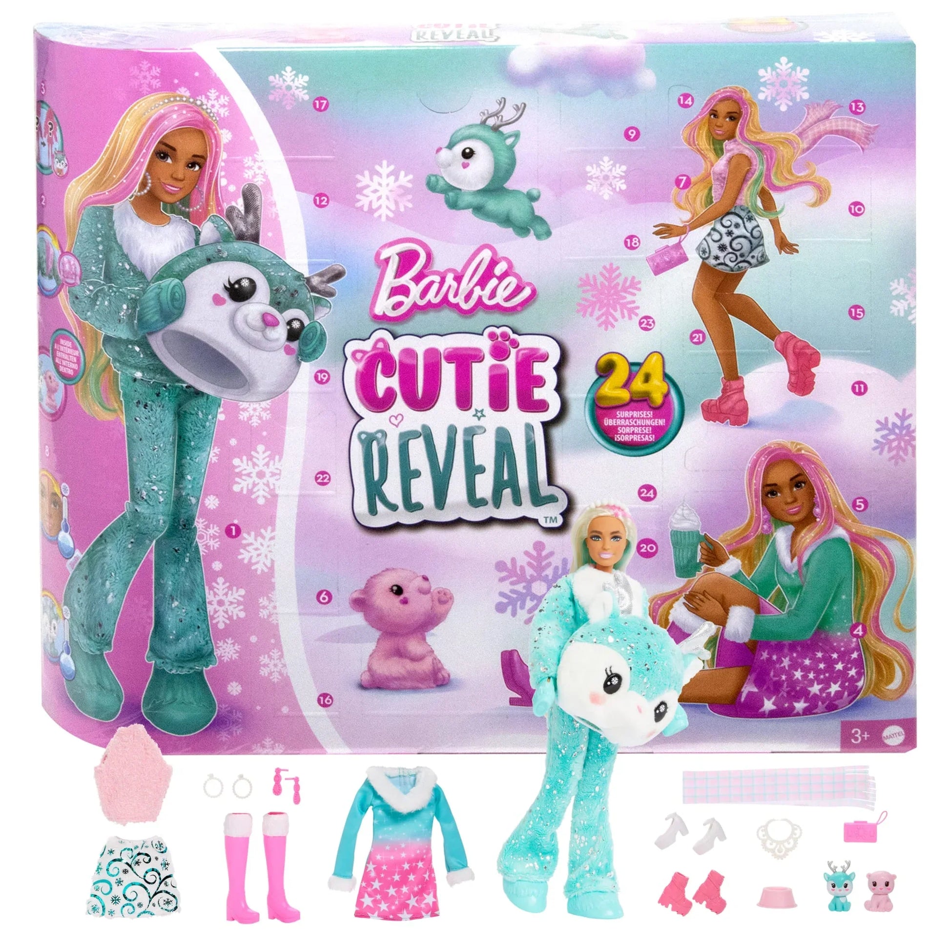 Barbie advent calendar stores sale