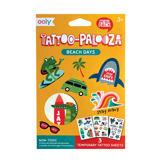 Mini Temporary Tattoos - Beach Days