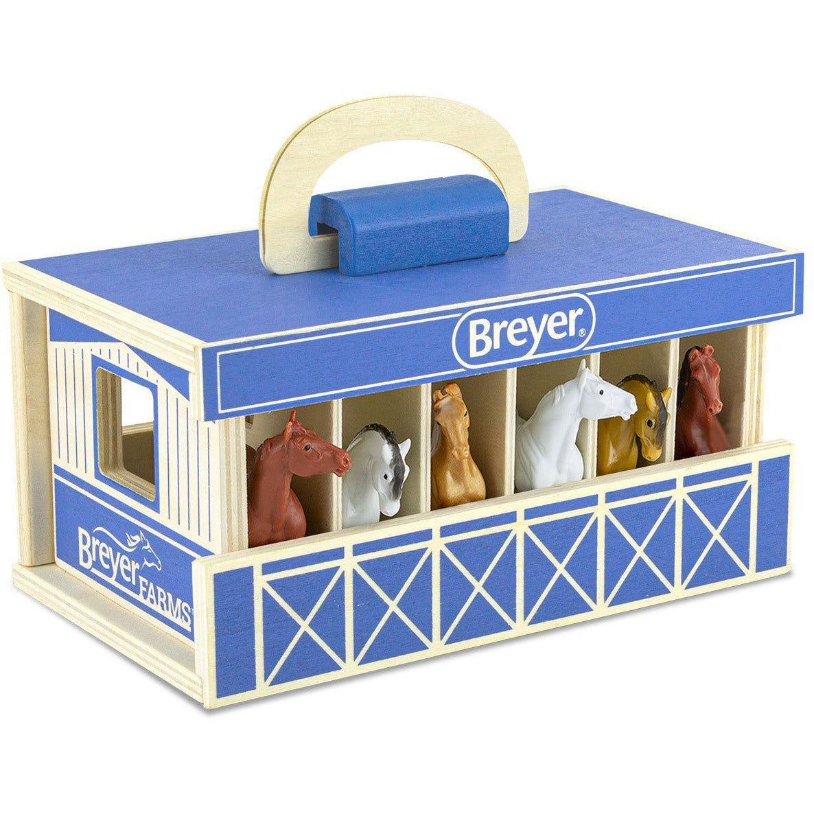 Breyer Farms™ Wood Carry Stable