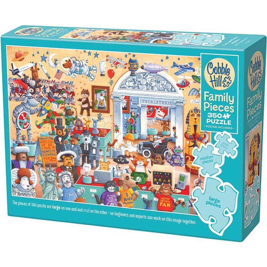 Cats and Dogs Museum Puzzle