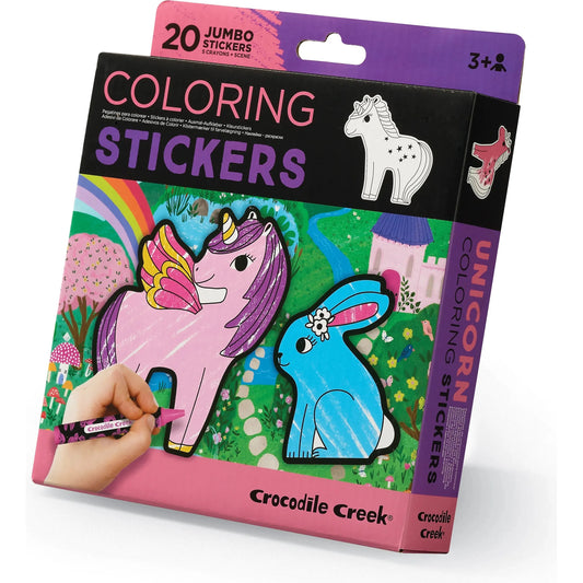 Coloring Stickers - Unicorn