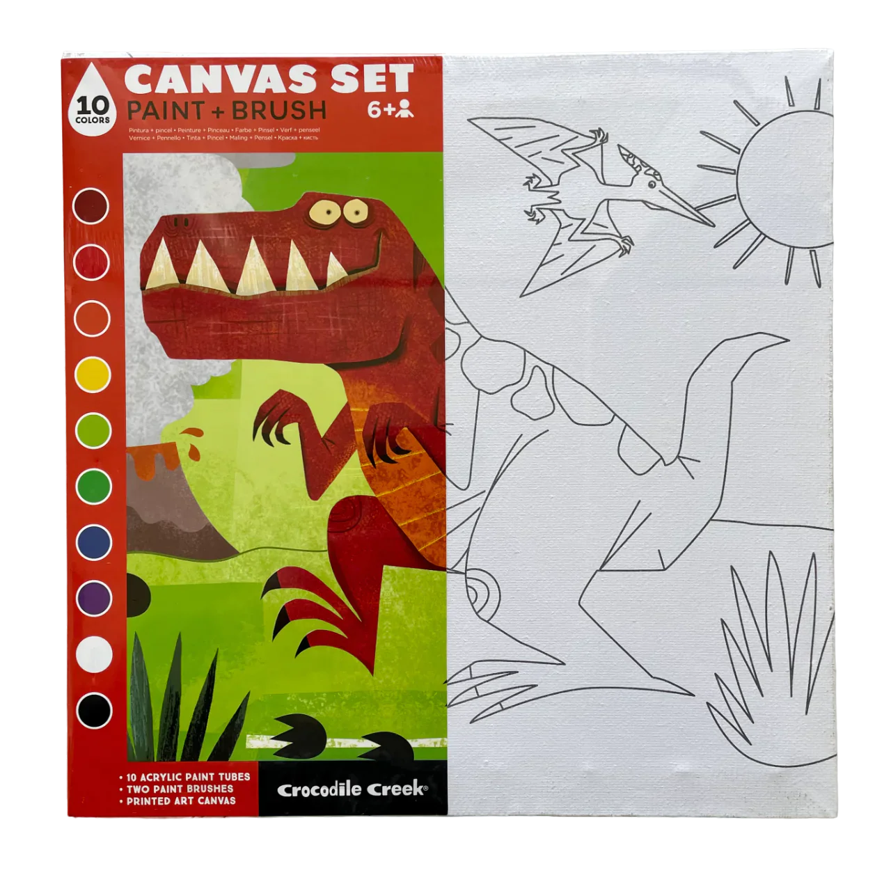 Dinosaur Canvas