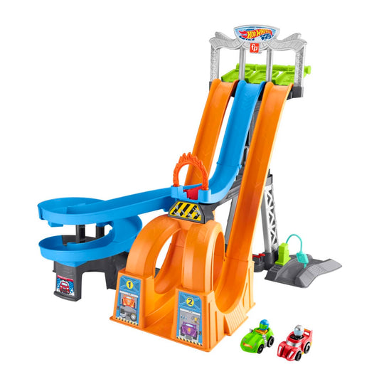 Hot Wheels Racing Loops Tower Track Playset By Little People