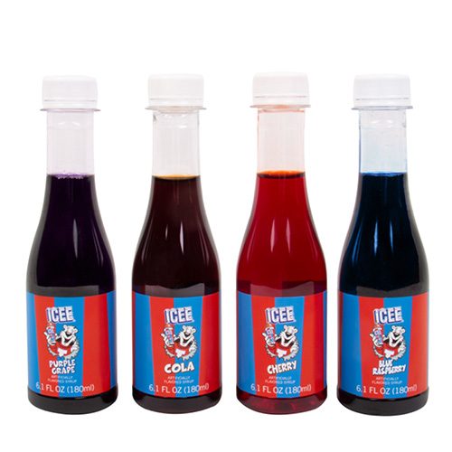 ICEE 4 Pack Syrups