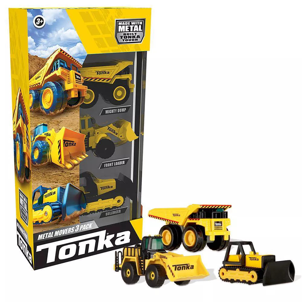 Tonka Metal Movers 3-Pack