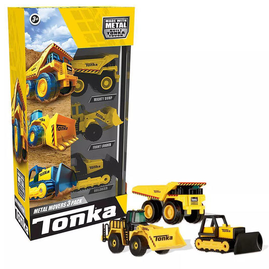 Tonka Metal Movers 3-Pack